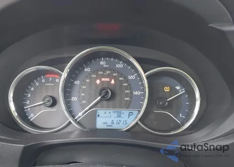 2016 Toyota Corolla Le z USA, uszkodzony, nr VIN 5YFBURHE2GP512201